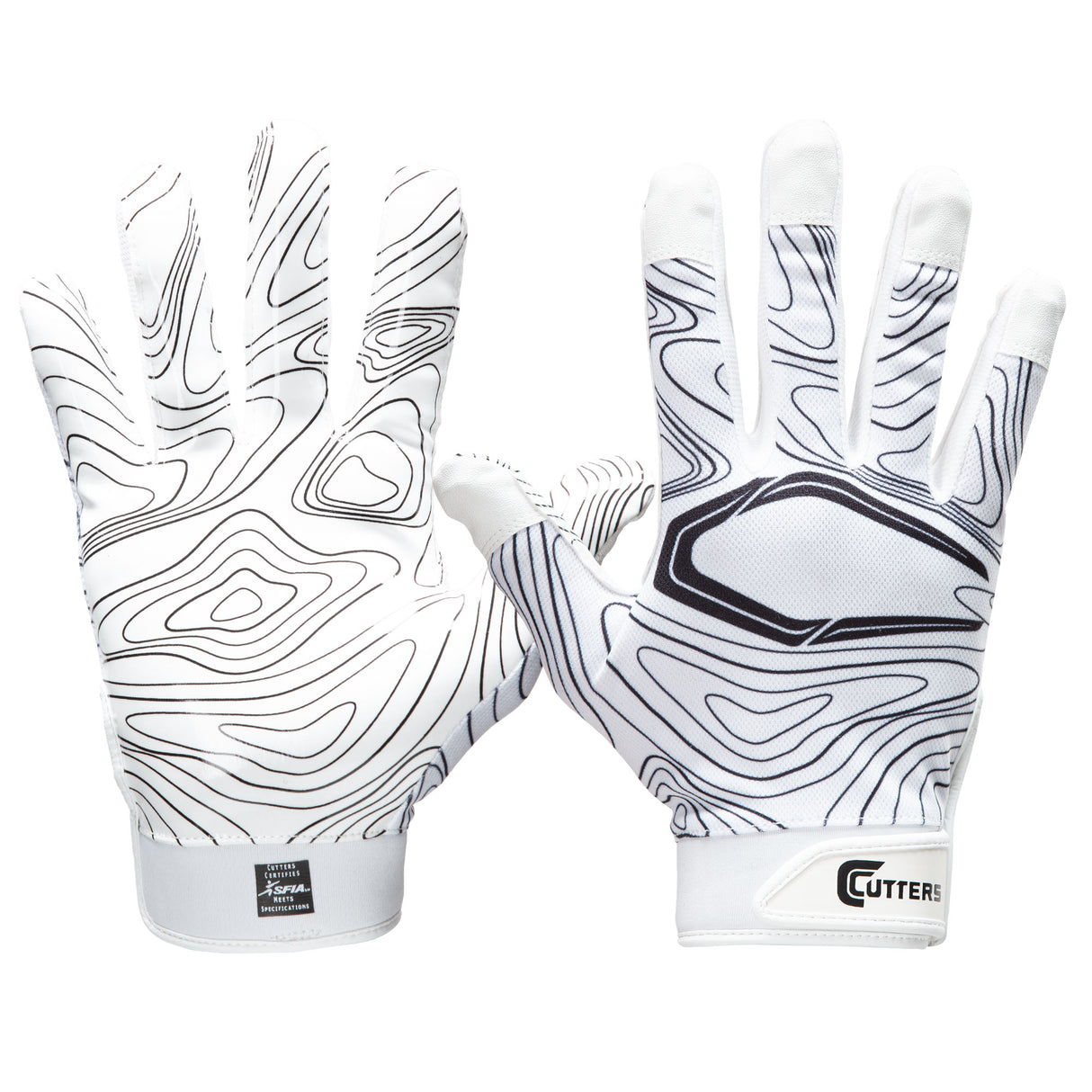 Cutters Adult Game Day Receiver Gloves-1