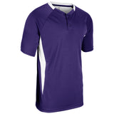 Champro Men's Clean-Up 2-Button Baseball Jersey-1