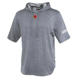 Pennant Sportswear Men's Short Sleeve Warmup Hoodie-2