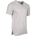 Champro Men's Heater Two Button Piped Baseball Jersey