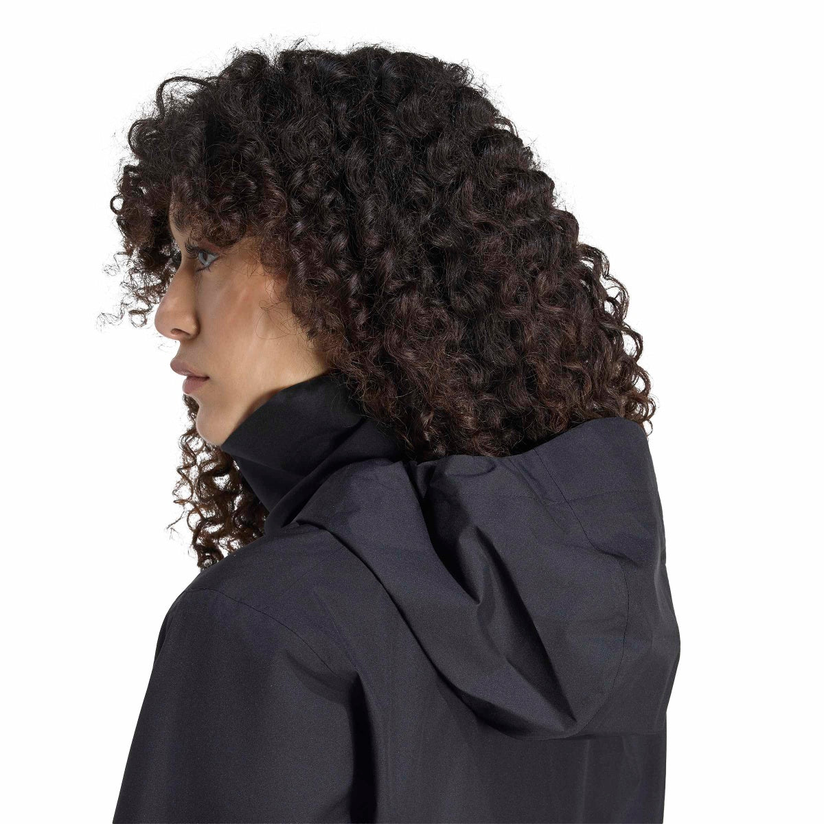 adidas Women's Terrex Multi Essentials 2 Layer Climaproof Rain Jacket-5