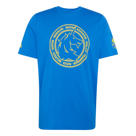adidas Men's Boston Marathon 2026 Logo Graphic T-Shirt-1