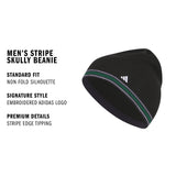 adidas Men's Stripe Skully Beanie-2