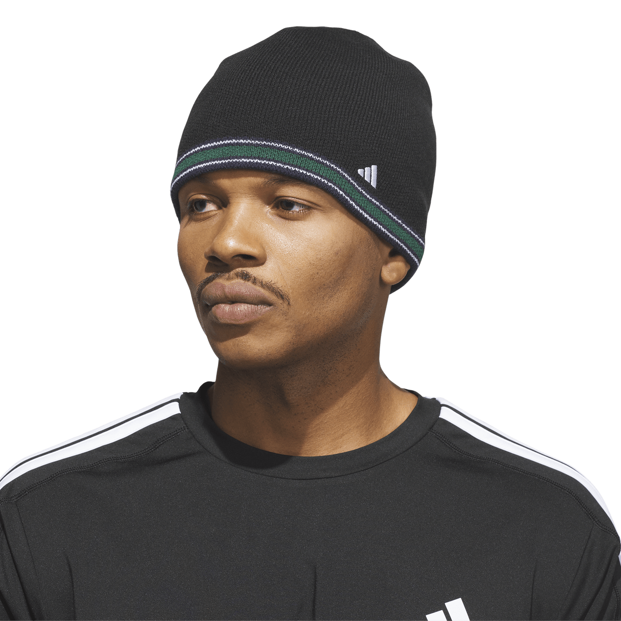 adidas Men's Stripe Skully Beanie-5
