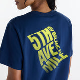 New Balance Women's 5th Ave Mile Graphic T Shirt-5