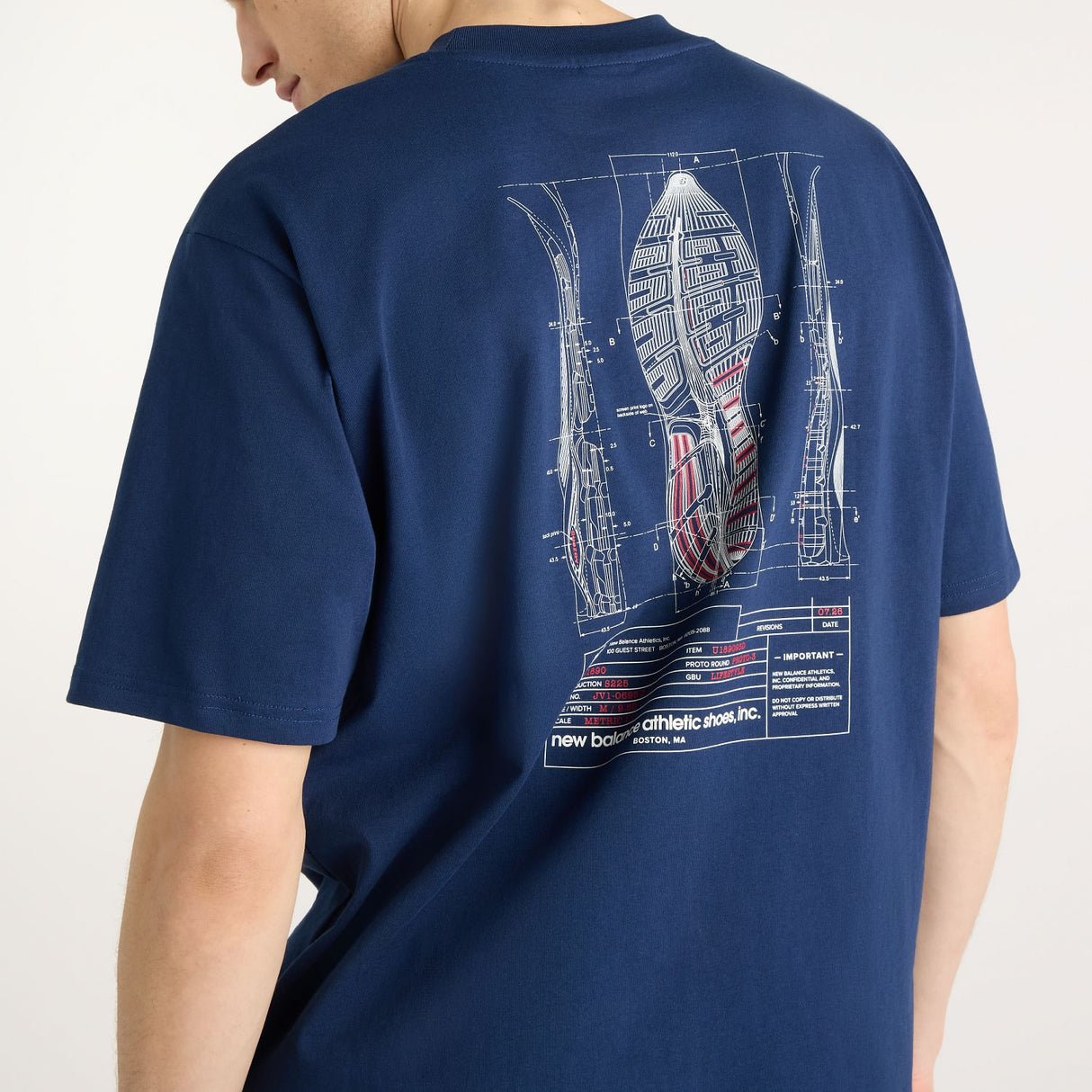 New Balance Men's Archive Blueprint T-Shirt-4