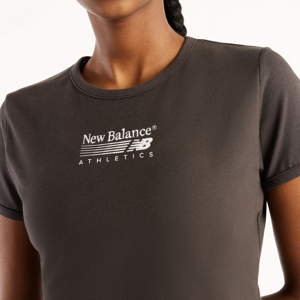 New Balance Women's Trackside Ringer T-Shirt-3