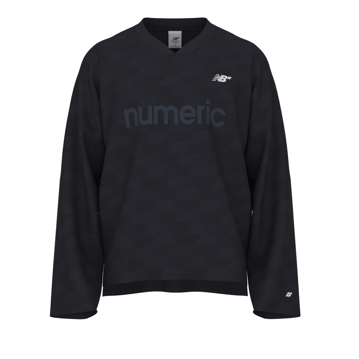 New Balance Men's Numeric Long Sleeve Team Jersey