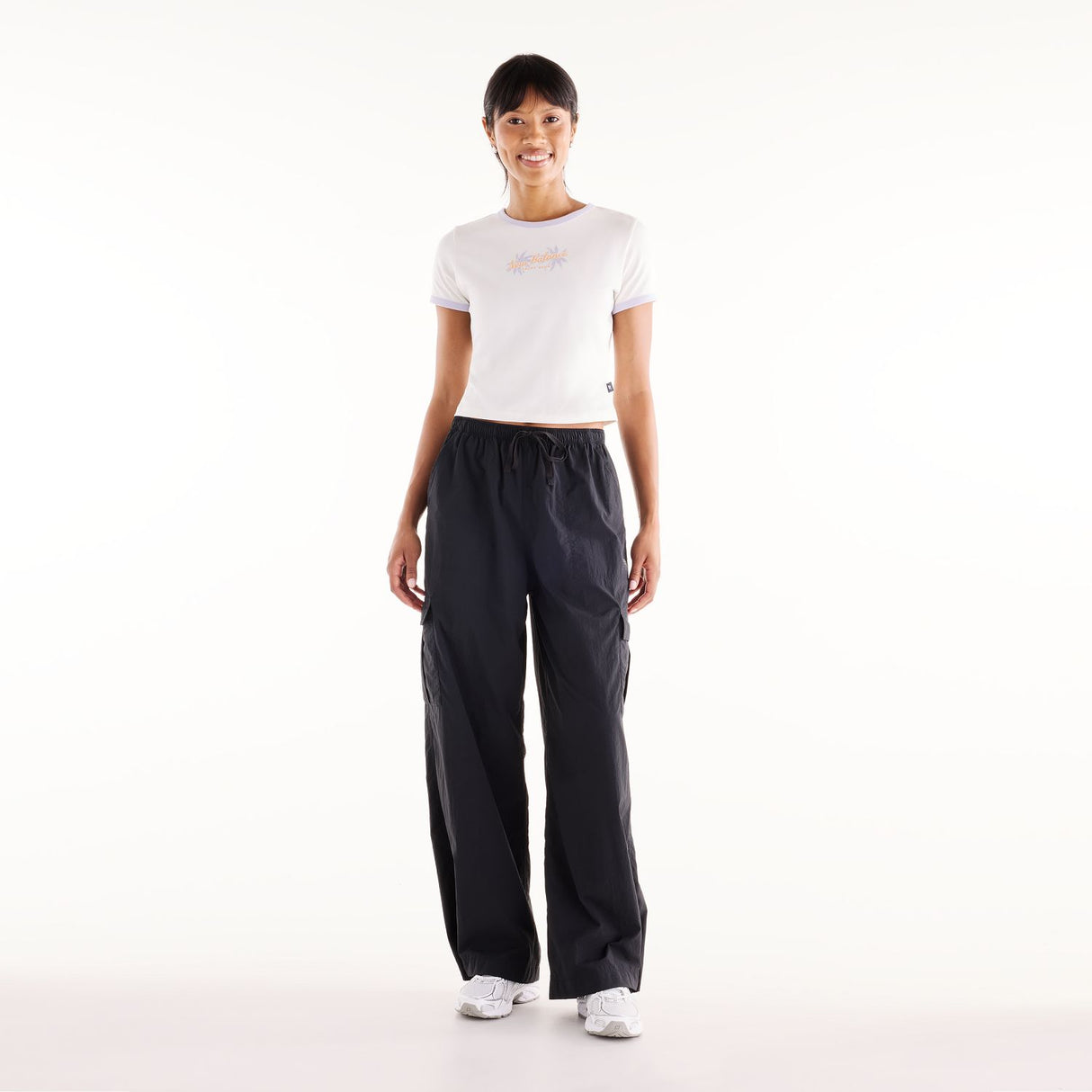 New Balance Women's Yacht Club Ringer T-Shirt-5