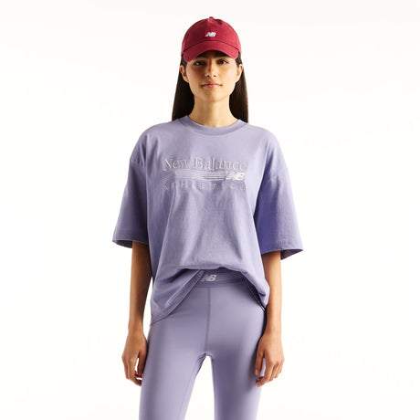 New Balance Women's Trackside Oversized T-Shirt-1