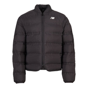 New Balance Girls' Cropped Bonded Quilted Jacket-1
