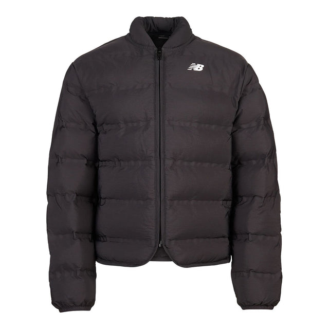 New Balance Girls' Cropped Bonded Quilted Jacket-1