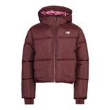 New Balance Girls' Wide Baffle Puffer Coat-1