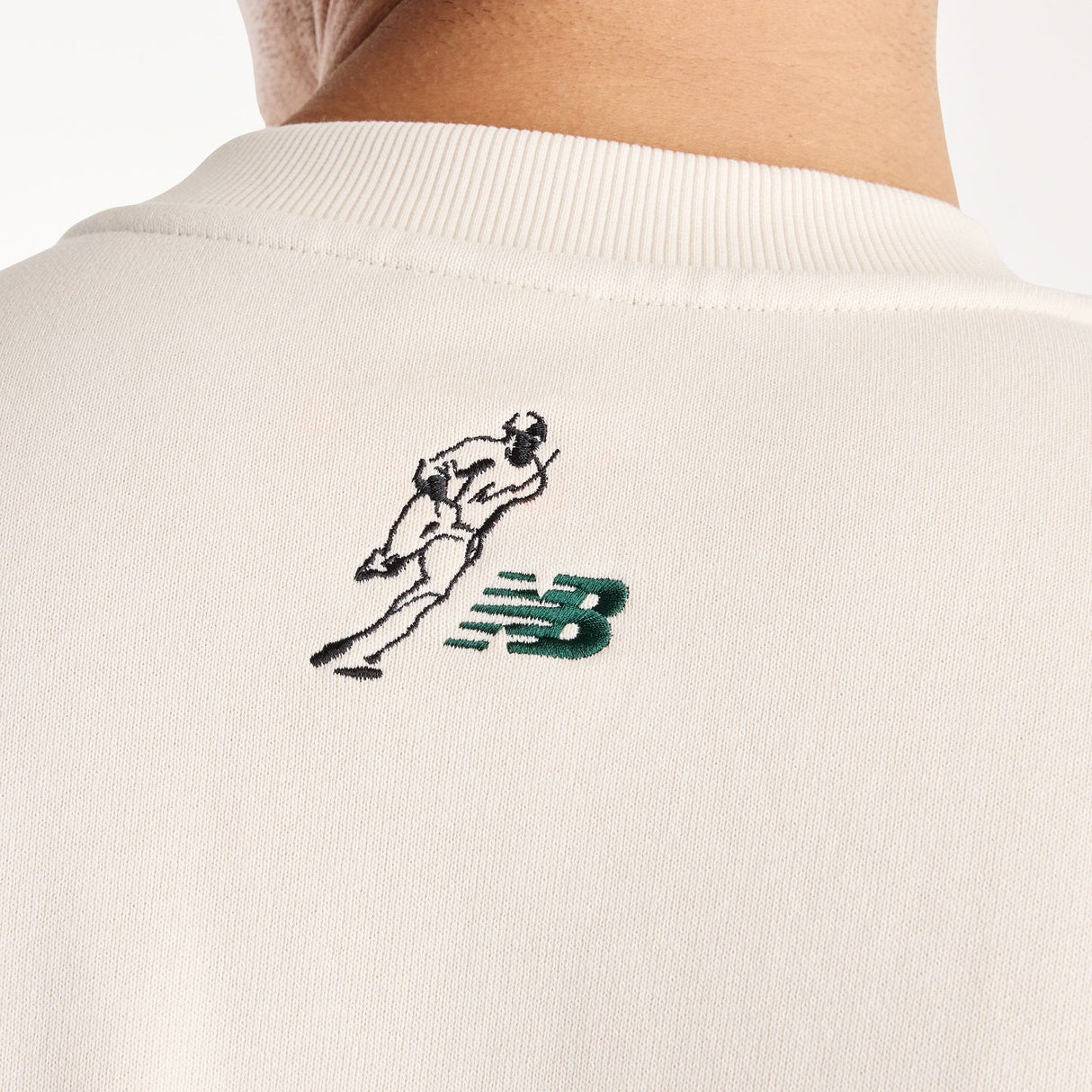 New Balance Men's Shohei French Terry Henley Neck Top-5