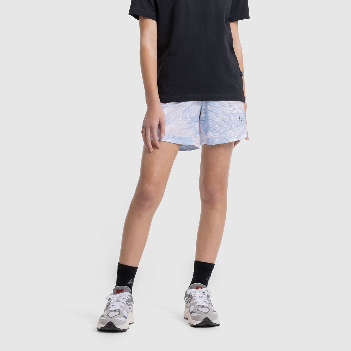 New Balance Men's Klutch Athletics Mesh Print Shorts-1