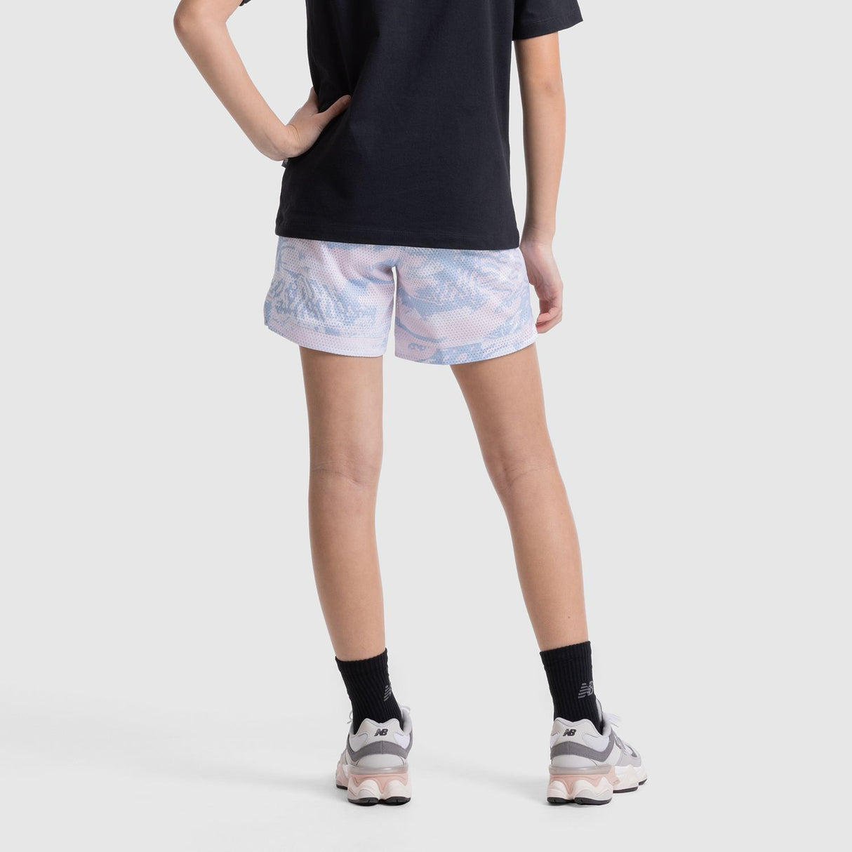 New Balance Men's Klutch Athletics Mesh Print Shorts-3