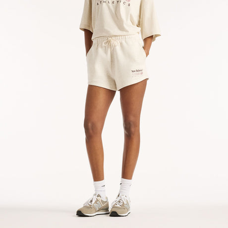 New Balance Women's Trackside Fleece Shorts-1