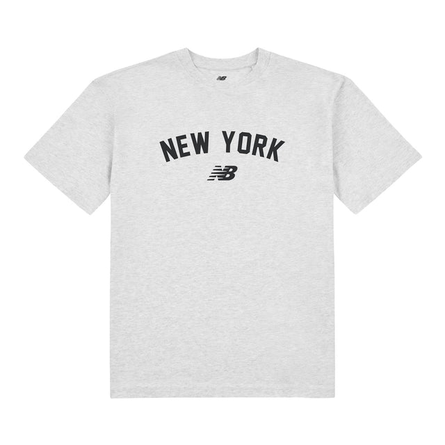 New Balance Women's New York City Cropped Logo T-Shirt-1