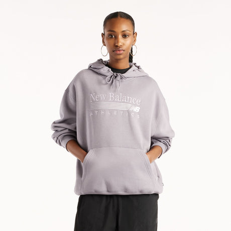New Balance Women's Trackside Fleece Hoodie-1