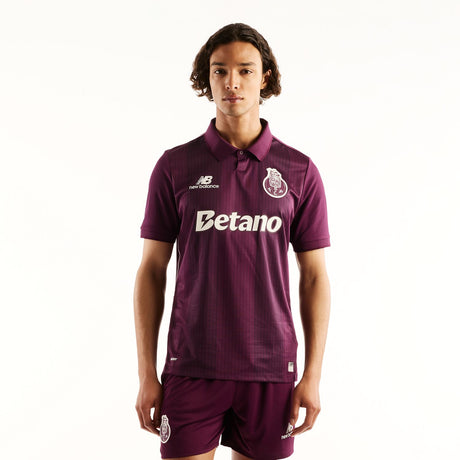 New Balance Adult FC Porto 26/27 Away Short Sleeve Soccer Jersey-1