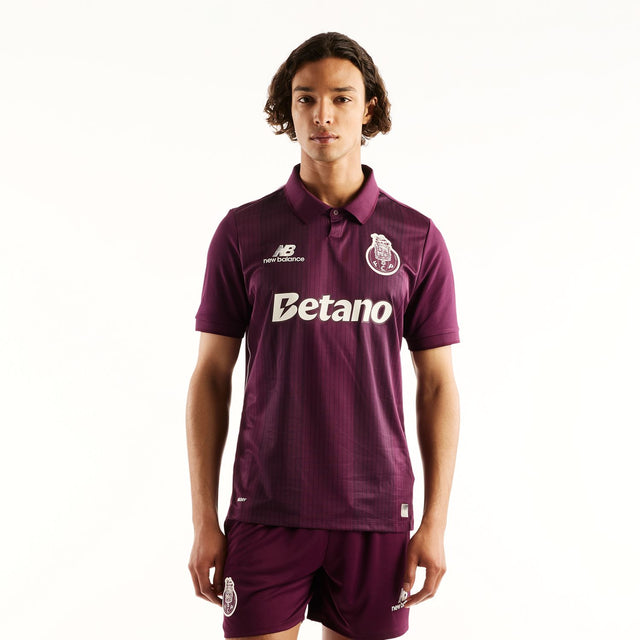 New Balance Adult FC Porto 26/27 Away Short Sleeve Soccer Jersey-1