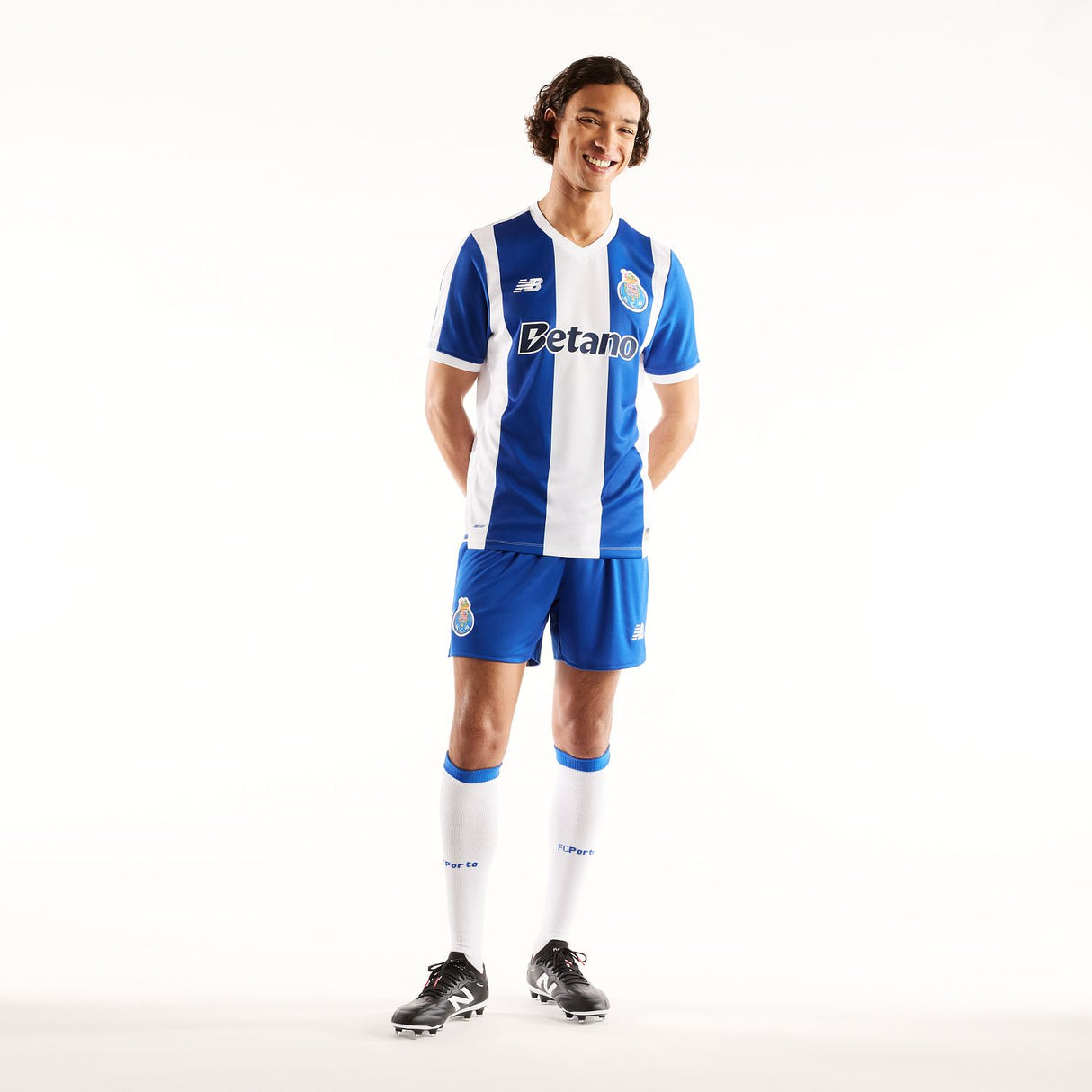 New Balance Adult FC Porto 26/27 Home Short Sleeve Soccer Jersey-6