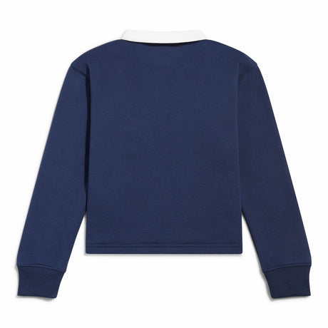 New Balance Girls' Contrast Panel Long Sleeve Rugby-2