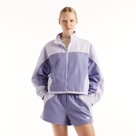 New Balance Women's Trackside Woven Jacket-1