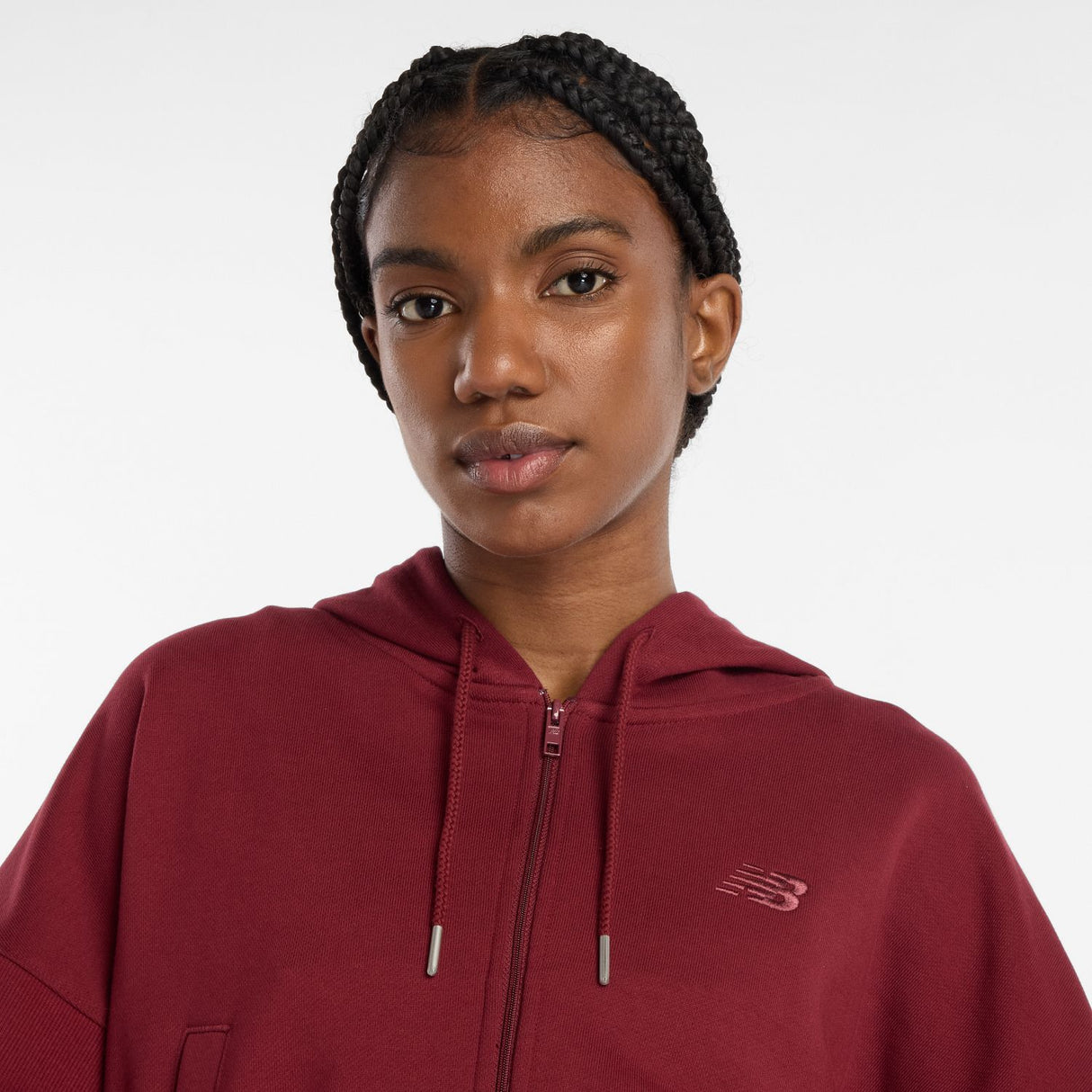New Balance Women's French Terry Full Zip-4