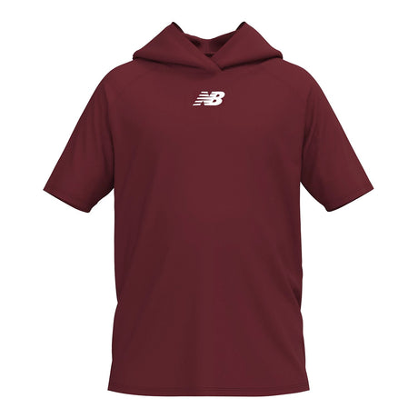 New Balance Boys' Short Sleeve Athletics Hoodie-1