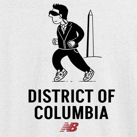 New Balance Men's District Of Columbia Character T-Shirt-2