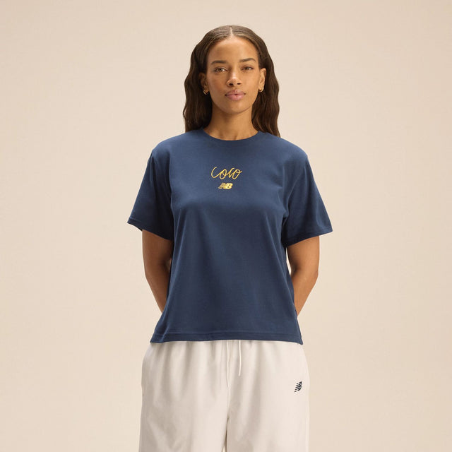 New Balance Women's Coco Gauff Signature Melbourne Graphic T-Shirt-1