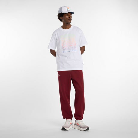 New Balance Men's NYC Marathon Runners Multi Graphics Tee-1