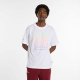 New Balance Men's NYC Marathon Runners Multi Graphics Tee-1