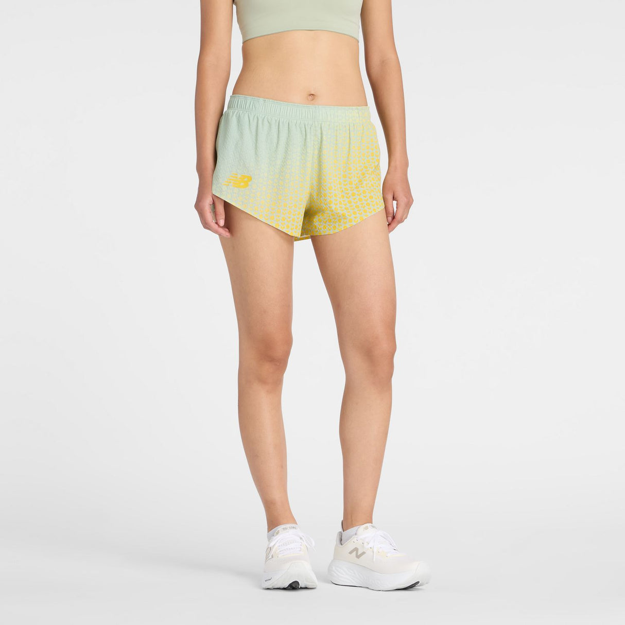New Balance Women's Ginkyo Race Day Split Shorts-3