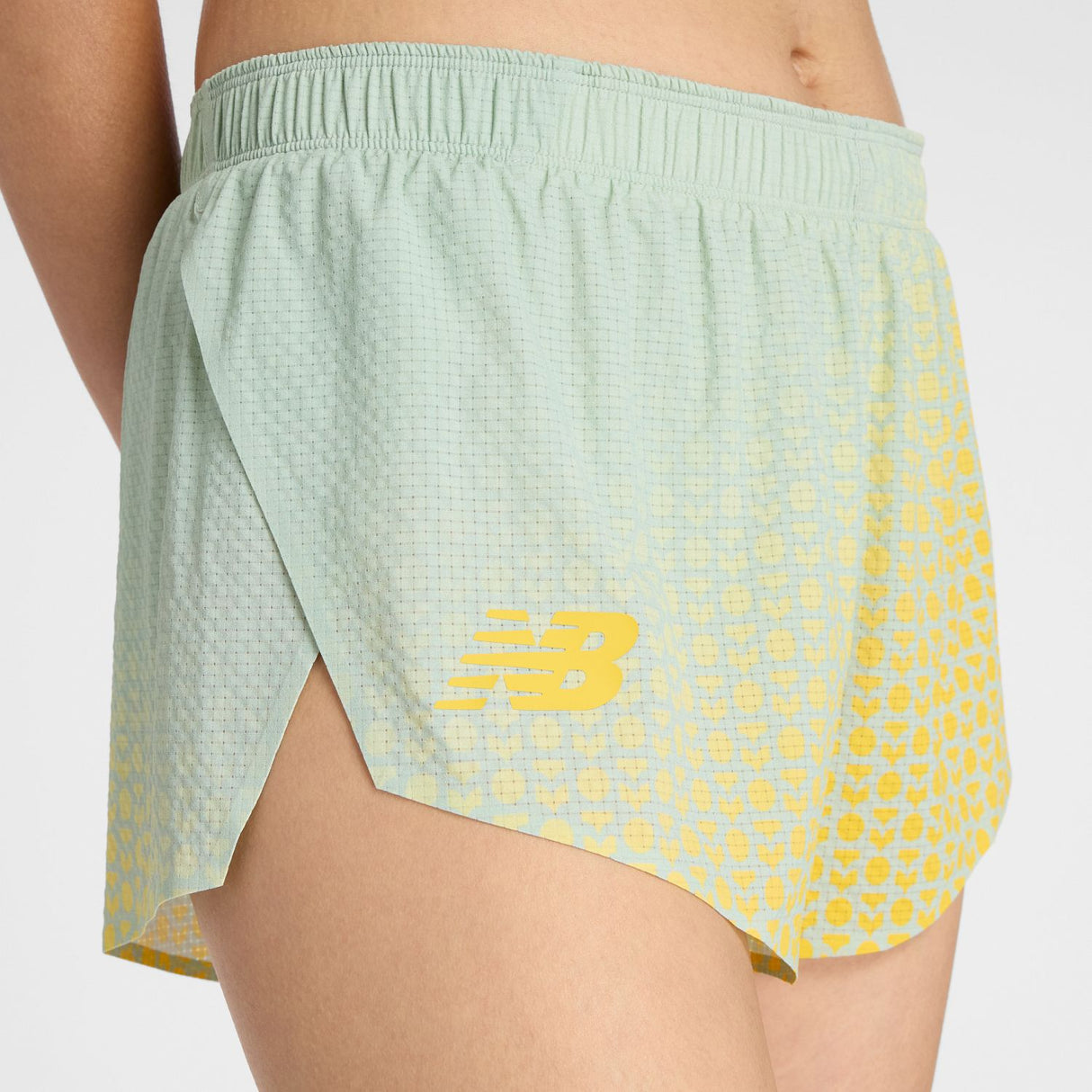 New Balance Women's Ginkyo Race Day Split Shorts-6