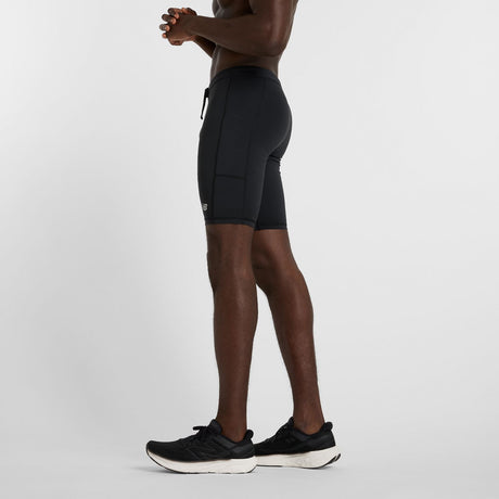 New Balance Men's Sleek Drop-In Half Tights 9-2