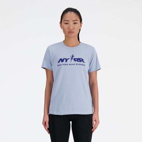 New Balance Women's Run For Life Crew Graphic T-Shirt-1