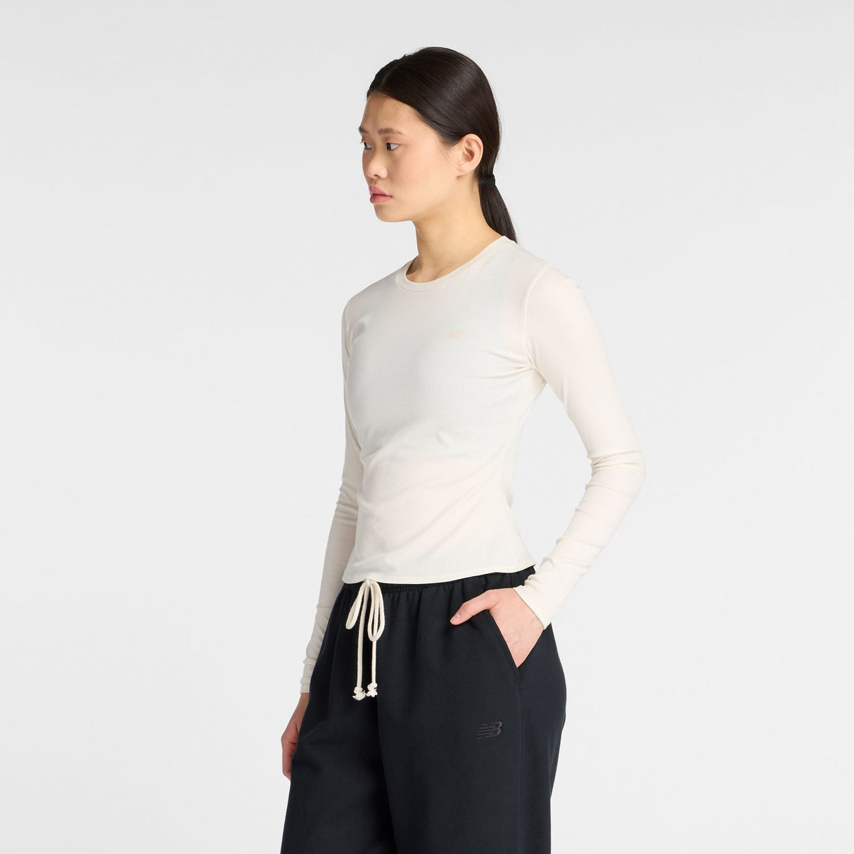 New Balance Women's Micro-Rib Long Sleeve-2