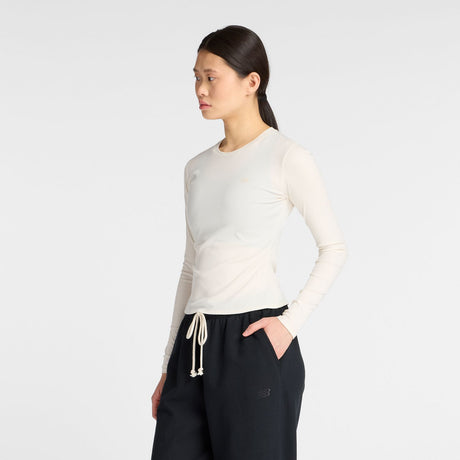 New Balance Women's Micro-Rib Long Sleeve-2