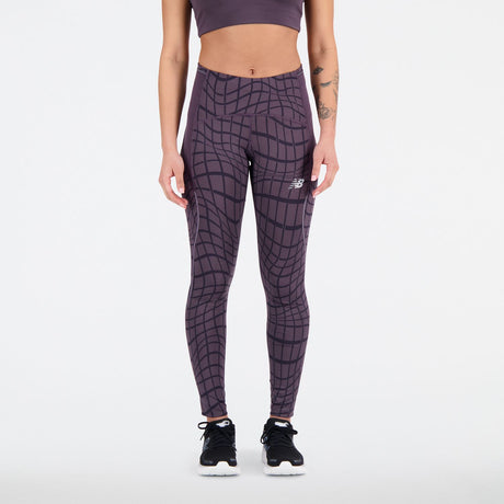 New Balance Women's Printed Impact Run Tights-1