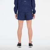 New Balance Women's Printed Impact Run 5 Inch Shorts-7
