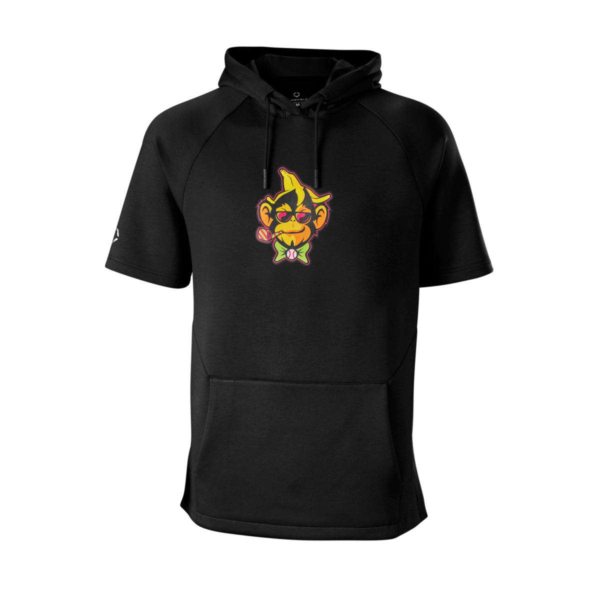 EvoShield Men's Mens Party Animals Pro Team Shorts Sleeve Hoodie 2.0-5