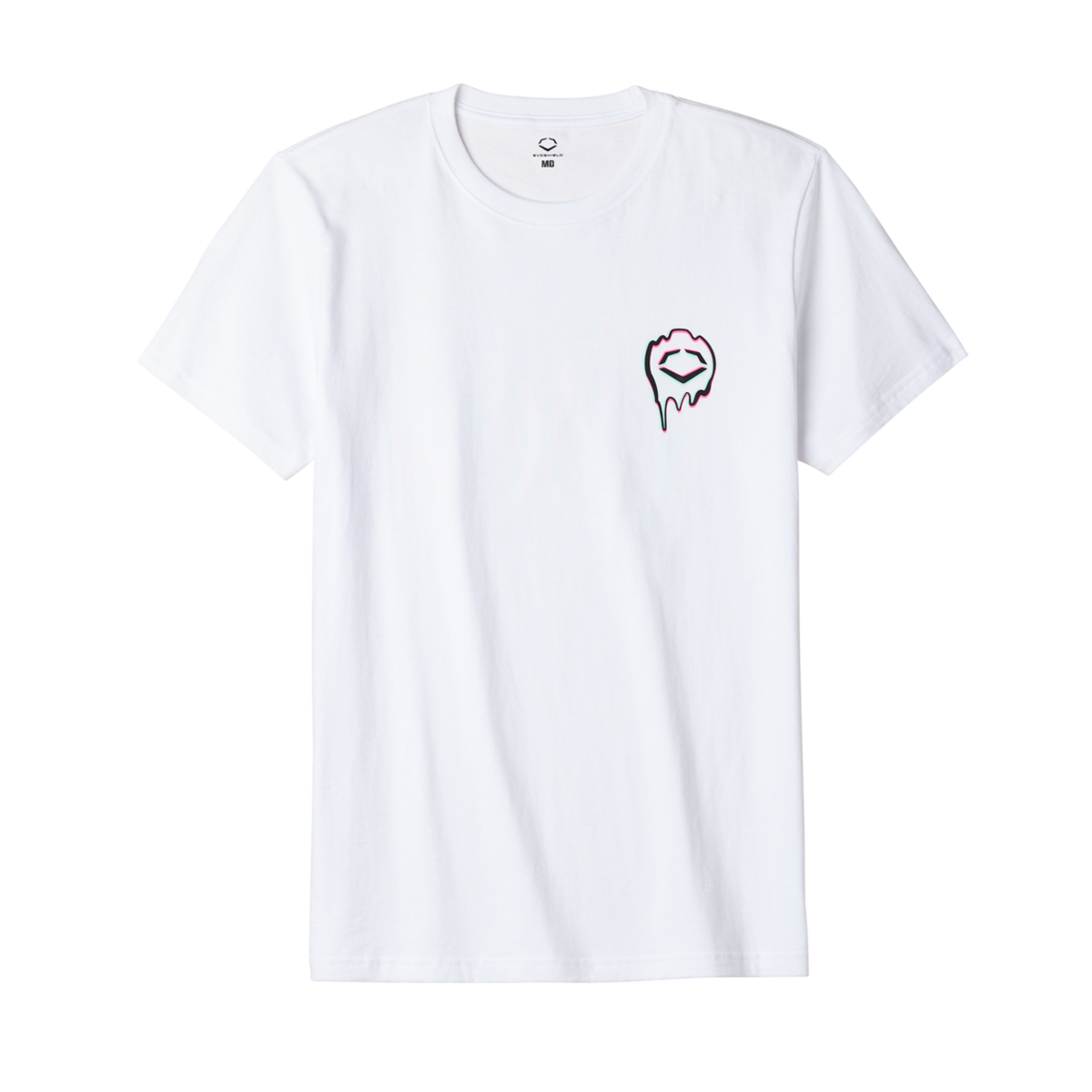 EvoShield Men's Mens Happy Melt Graphic Baseball Tee-2