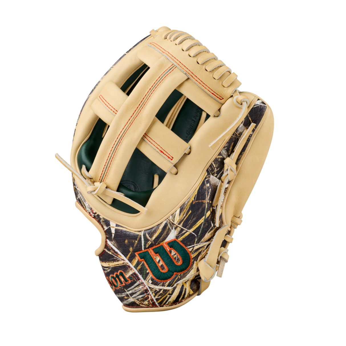 2026 Wilson A2000 GH2 RealTree GM Leather Infield Baseball Glove-3