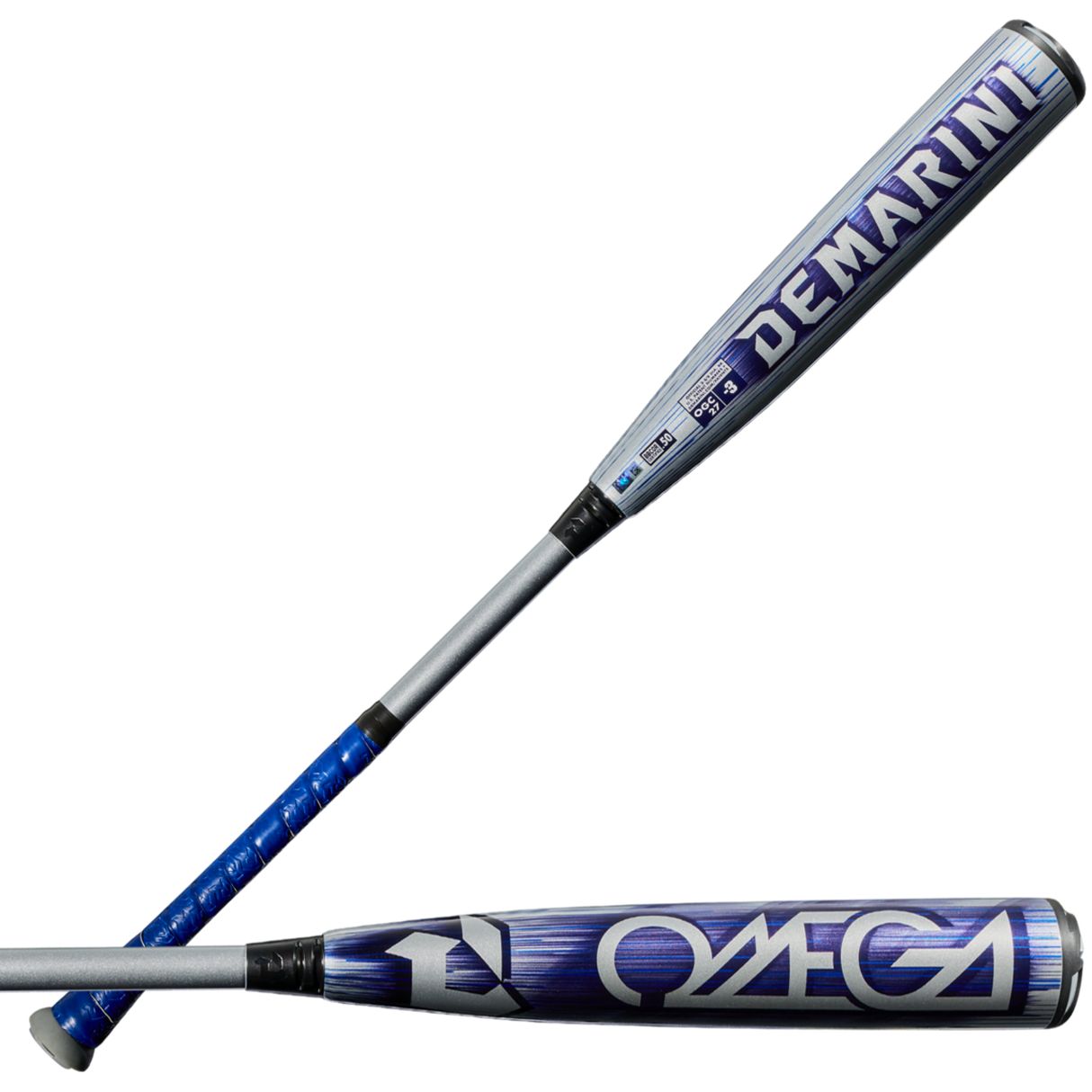 DeMarini Adult 2027 Omega -3 BBCOR Baseball Bat-5