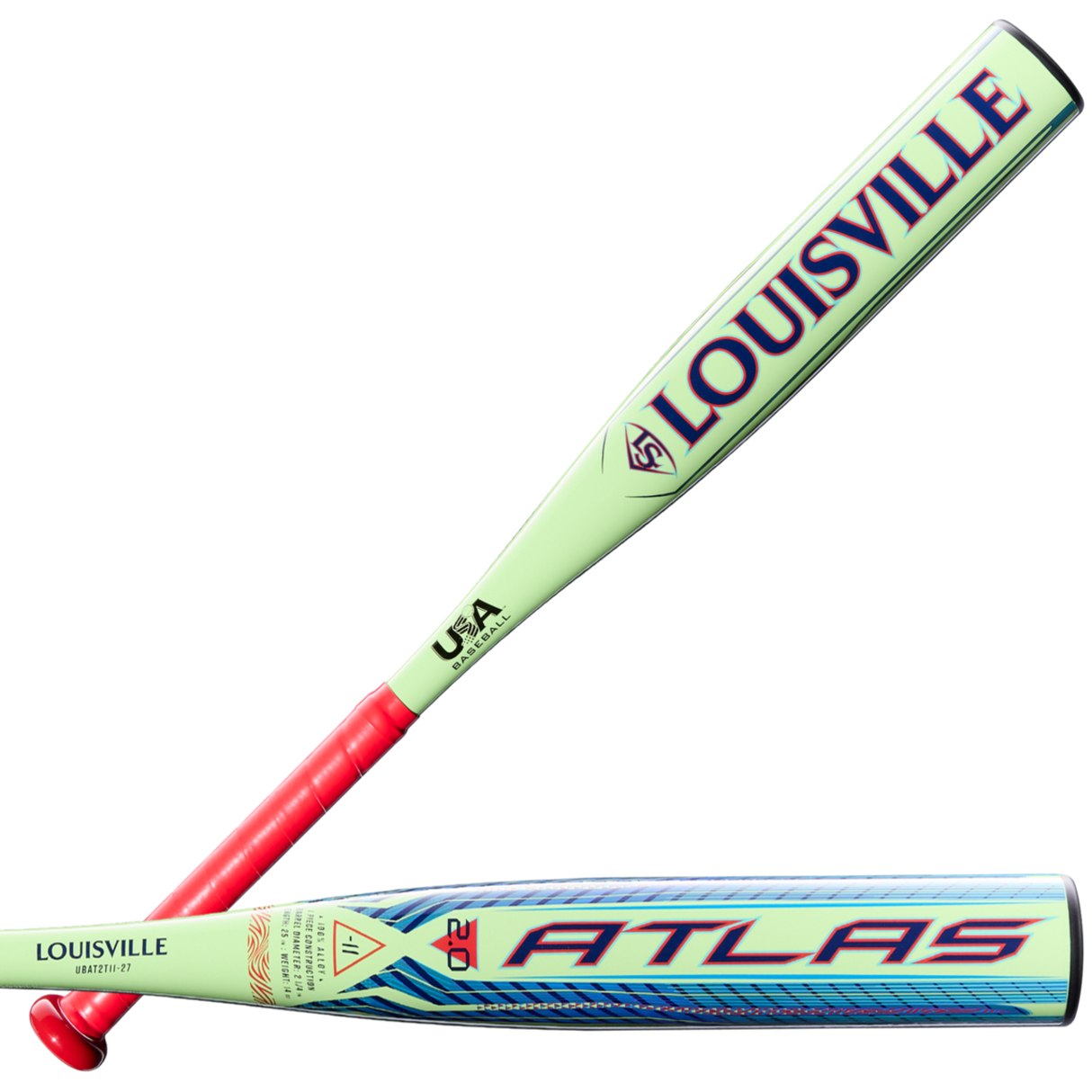 Louisville Slugger Adult 2027 Atlas 2.0 -11 T-ball Bat-6