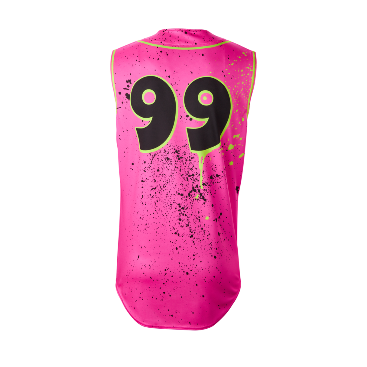 EvoShield Youth Party Animals Splatter Sleeveless Baseball Jersey-2