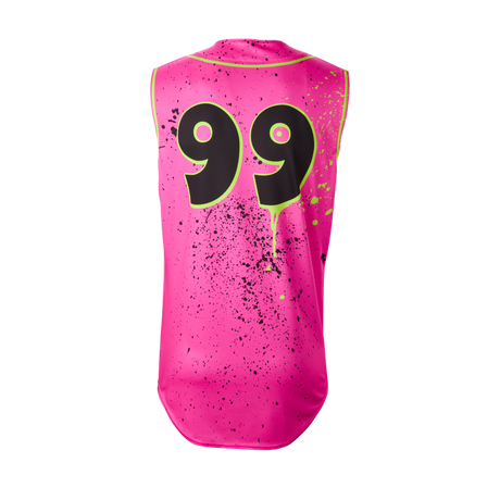EvoShield Youth Party Animals Splatter Sleeveless Baseball Jersey-2