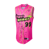 EvoShield Youth Party Animals Splatter Sleeveless Baseball Jersey-5